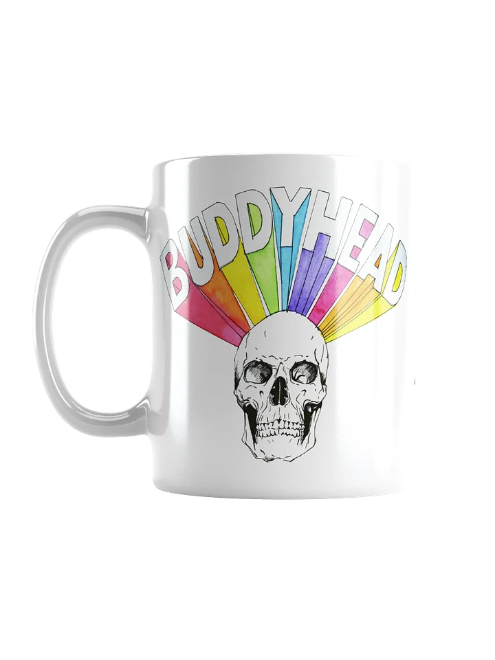 Rainbow Skull coffee mug product image (1)