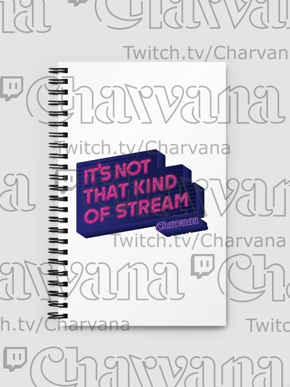 [It's Not That Kind of Stream] SPIRAL NOTEBOOK product image (2)