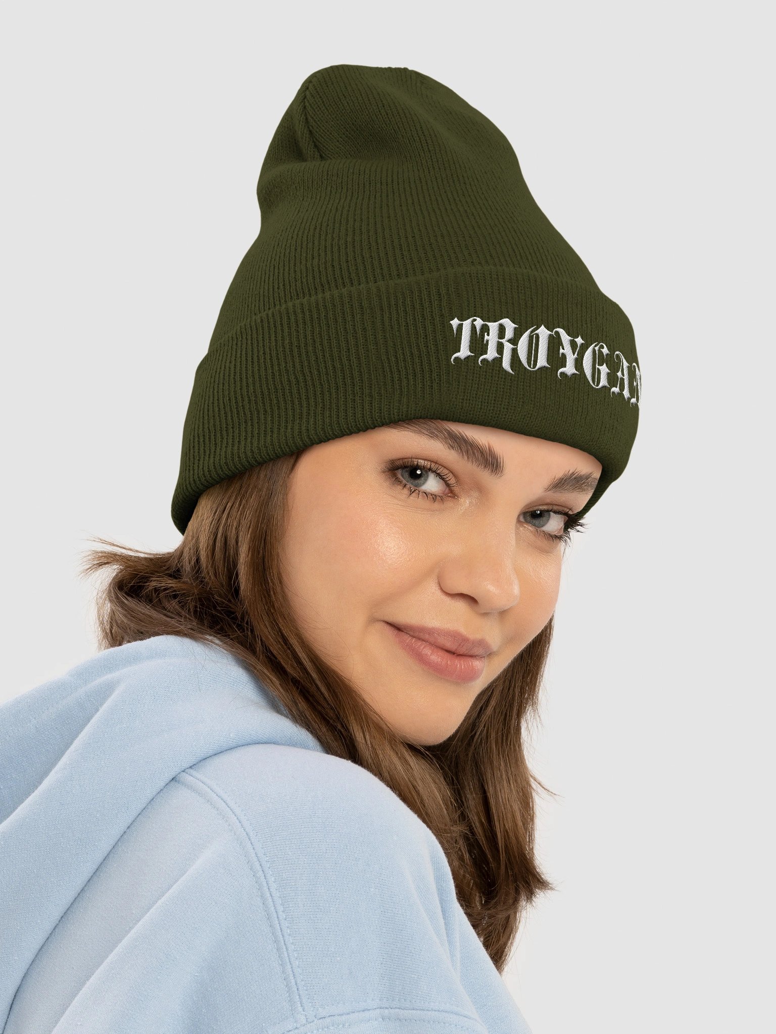 Cuffed Embroidered Beanie product image (4)