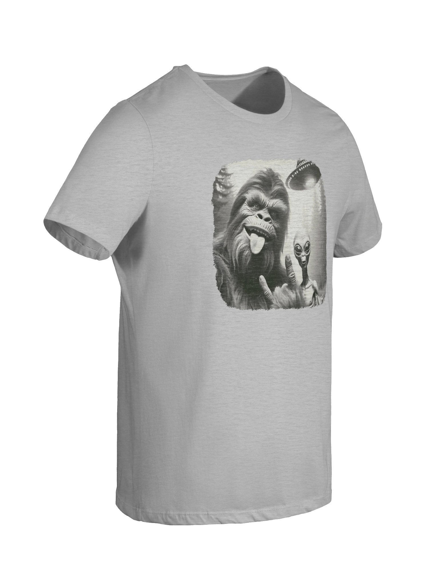 Sasquatch & Friend Women's Relaxed T-Shirt product image (8)