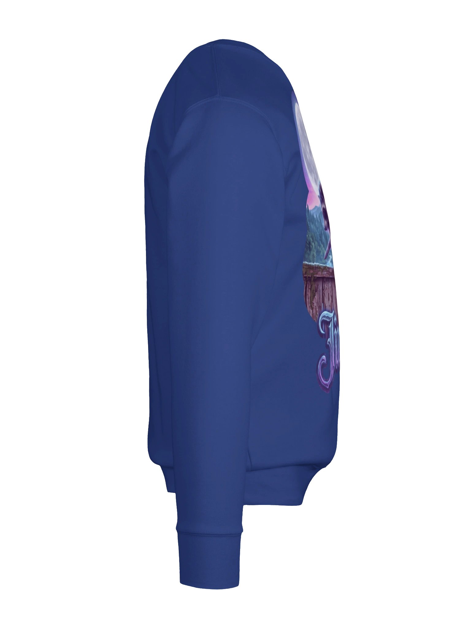 Jimothy's Moonlit Mountain Wanderer Sweatshirt product image (10)