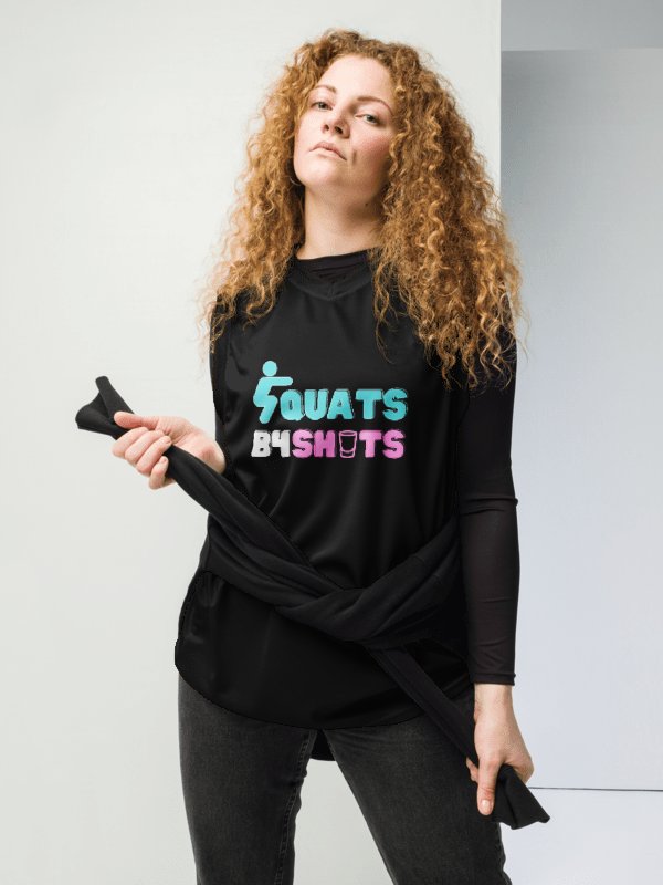 SQUATS B4 SHOTS WORKOUT TANK product image (4)