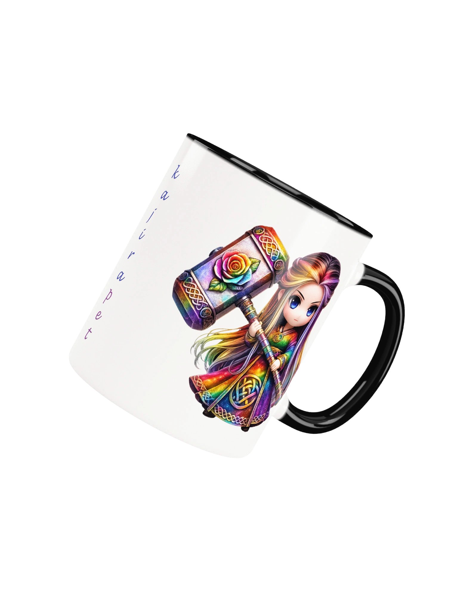 Rainbow Chibi Warrior Mug product image (65)