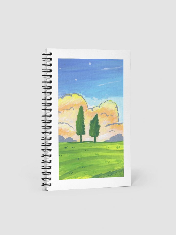 Dreamy Field Spiral Notebook product image (1)