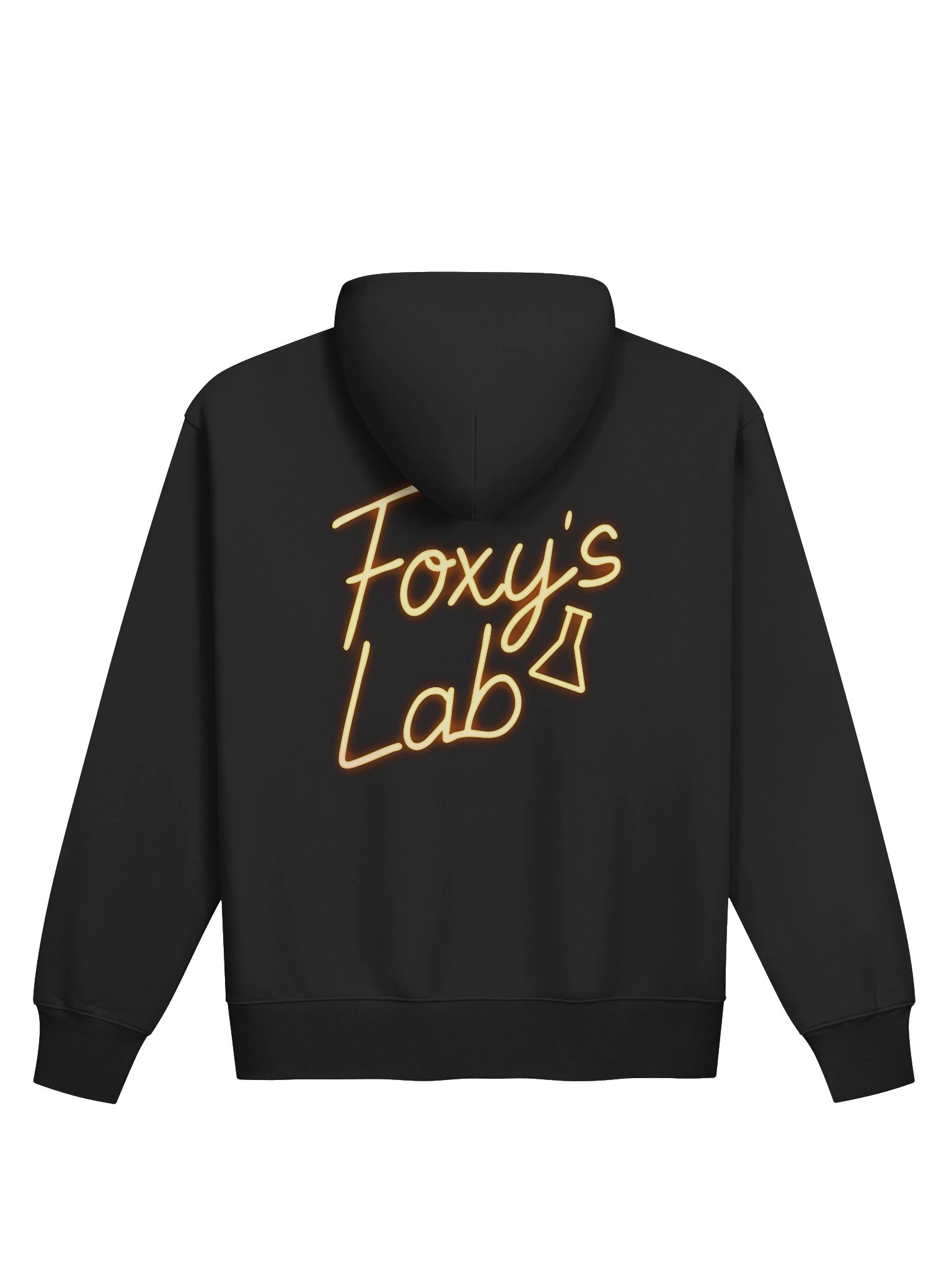 Neon Erlenmeyer Streetwear Zip Hoodie product image (2)