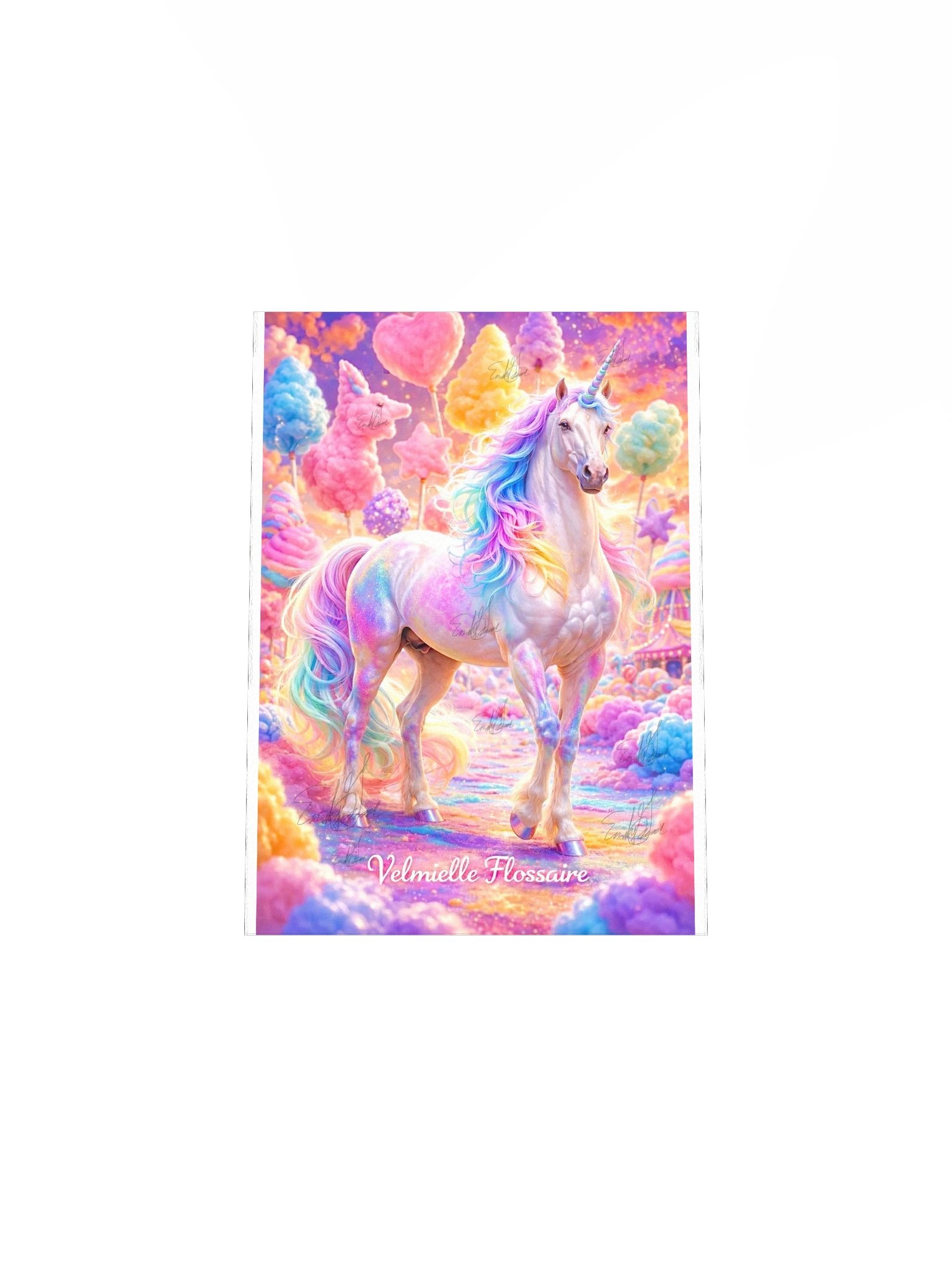Velmielle Flossaire — Foodie Unicorn Poster product image (4)