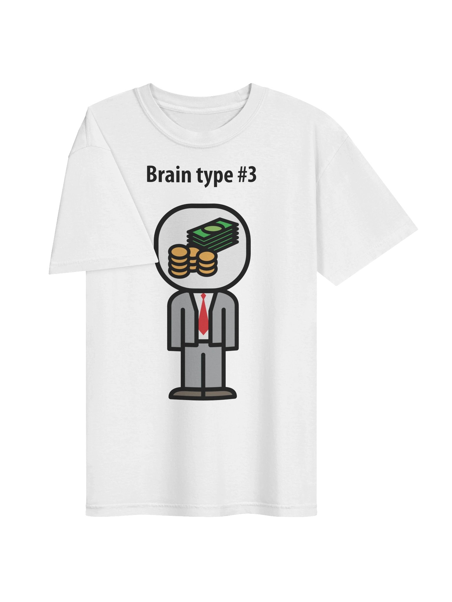 Brain type #3 t-shirt product image (3)