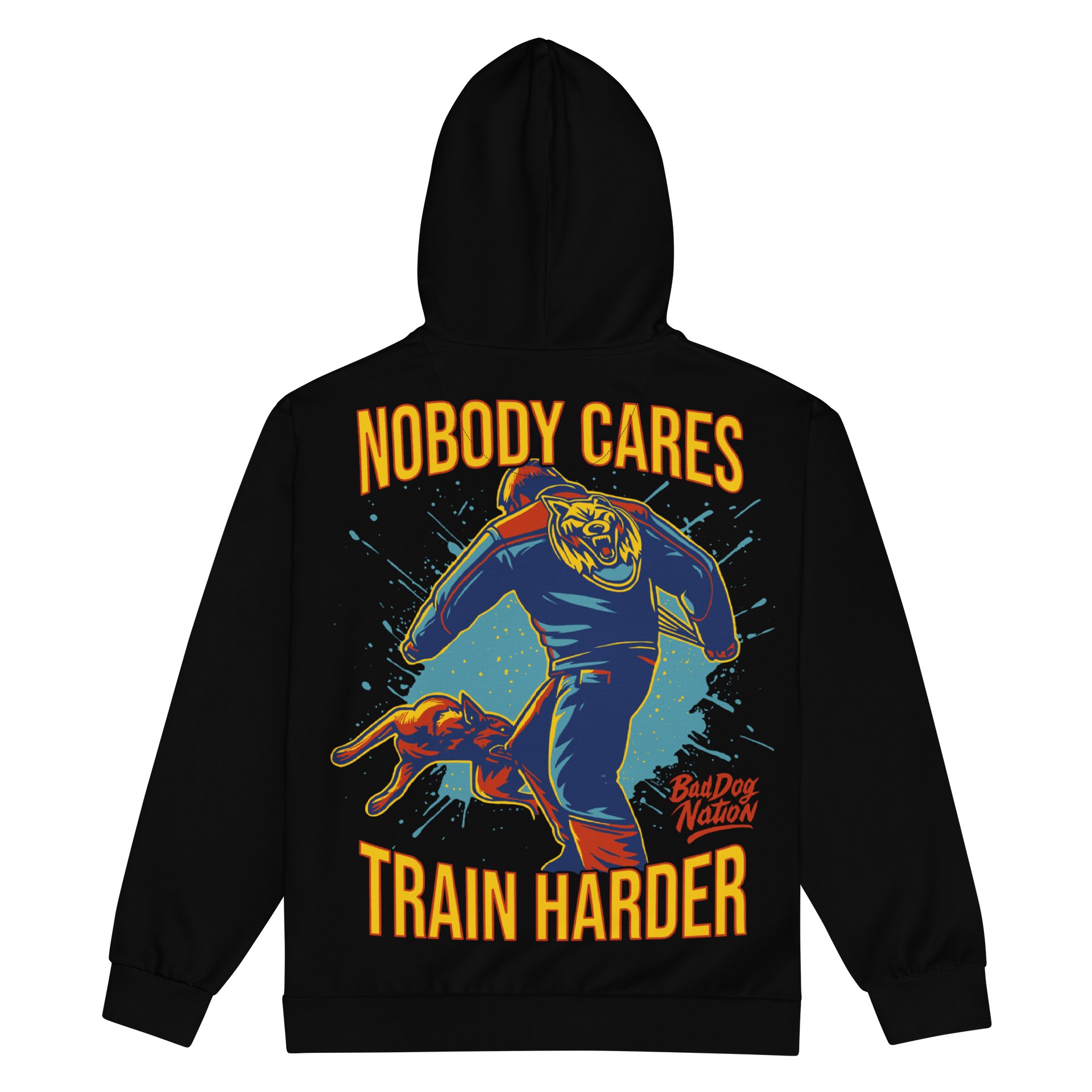 Nobody Cares Train Harder - Hoodie product image (2)