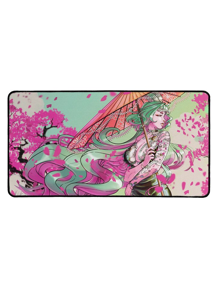 Sakura Mint Desk Pad product image (1)