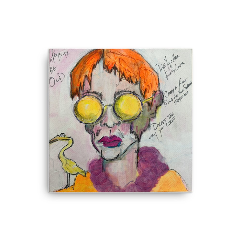 It Pays to be Old Throw Pillow product image (1)