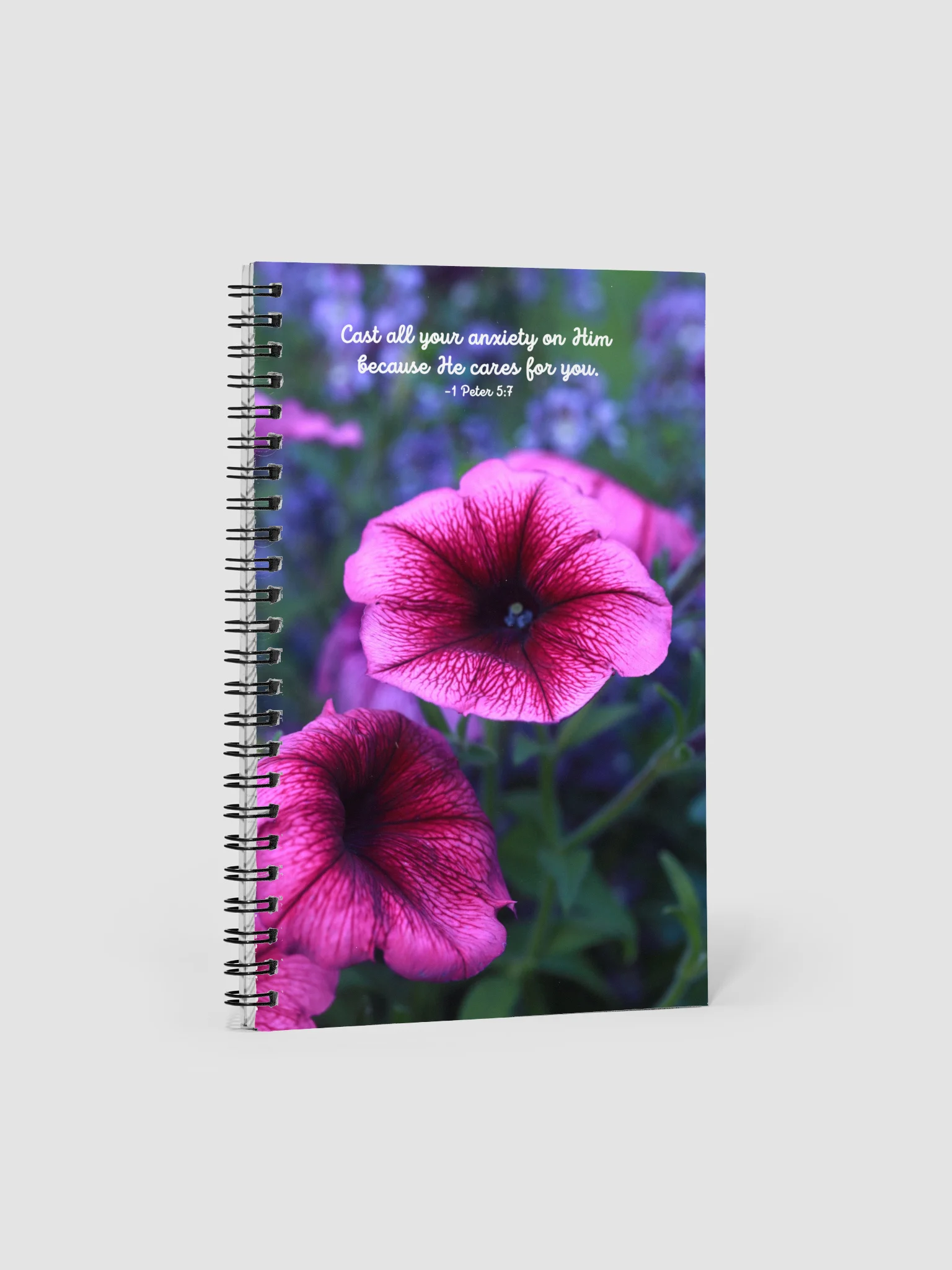 Cast Your Cares on Him - blank journal product image (1)