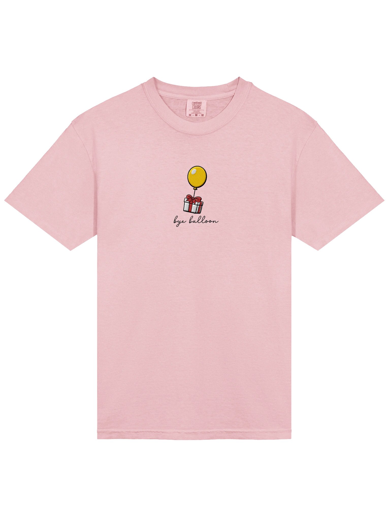bye balloon embroidered tee product image (4)