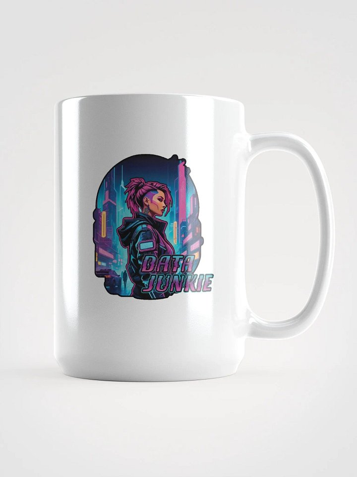Neon Data Junkie Mug product image (1)