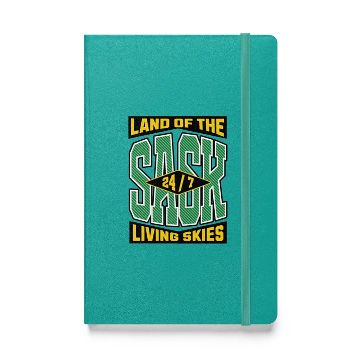 Sask Land Of The Living Skies 24/7 Hardcover Notebook product image (1)