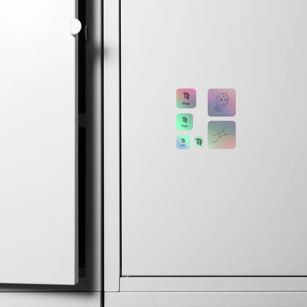 Zodiac Virgo - Holographic Sticker Set product image (5)