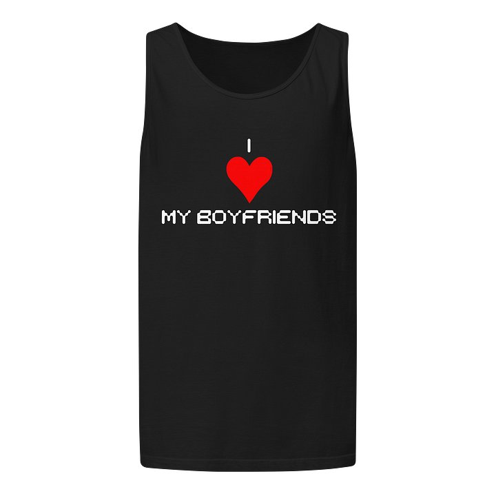 I Love My Boyfriends Unisex Tank Top product image (1)