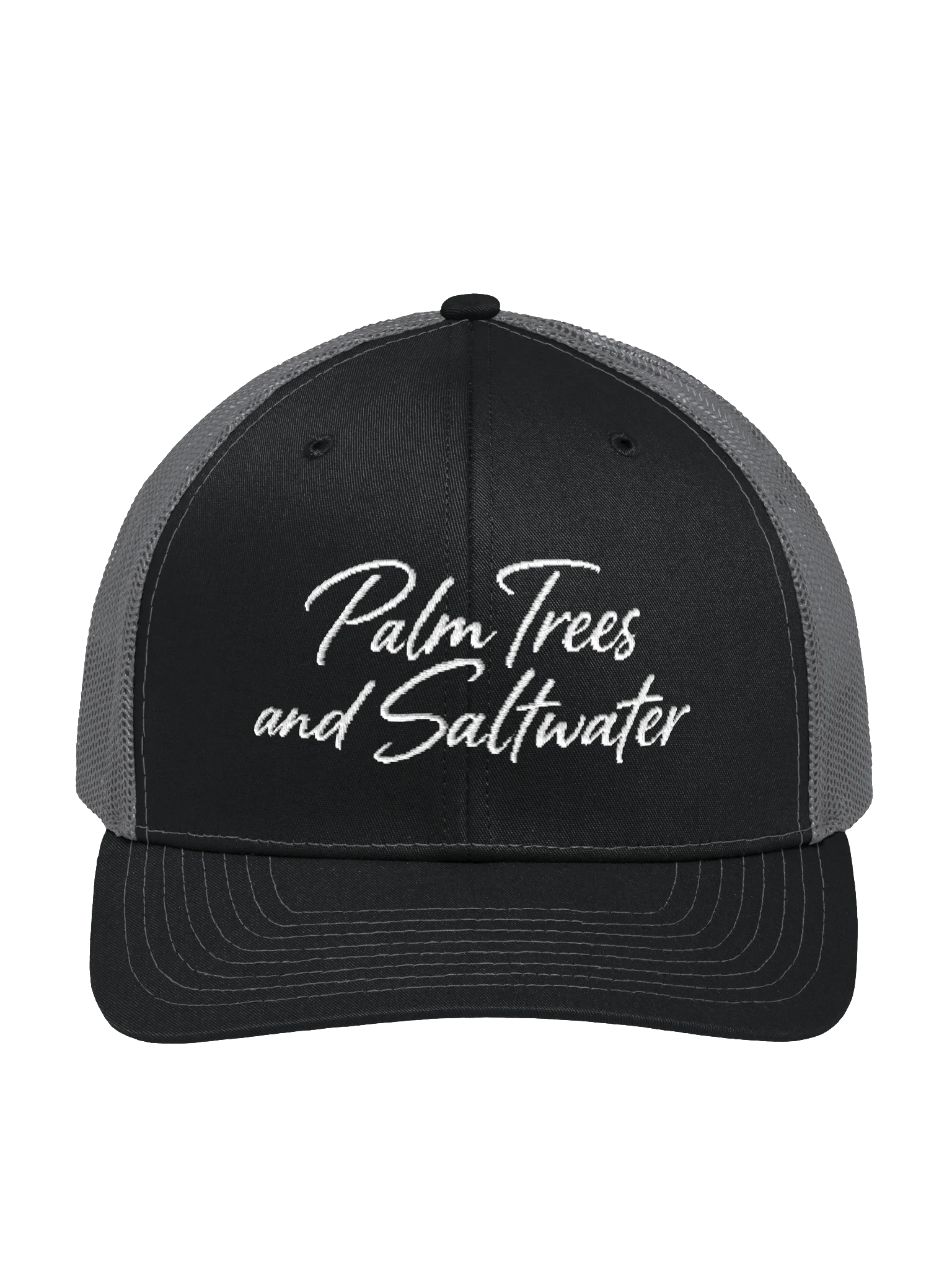 Palm Trees & Saltwater Trucker Hat product image (2)