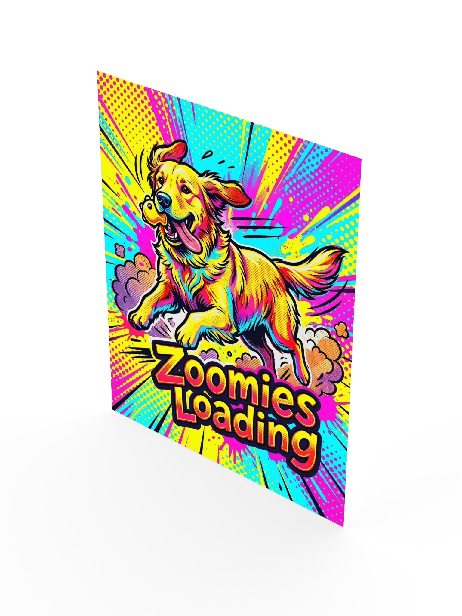 Zoomies Golden Poster product image (17)