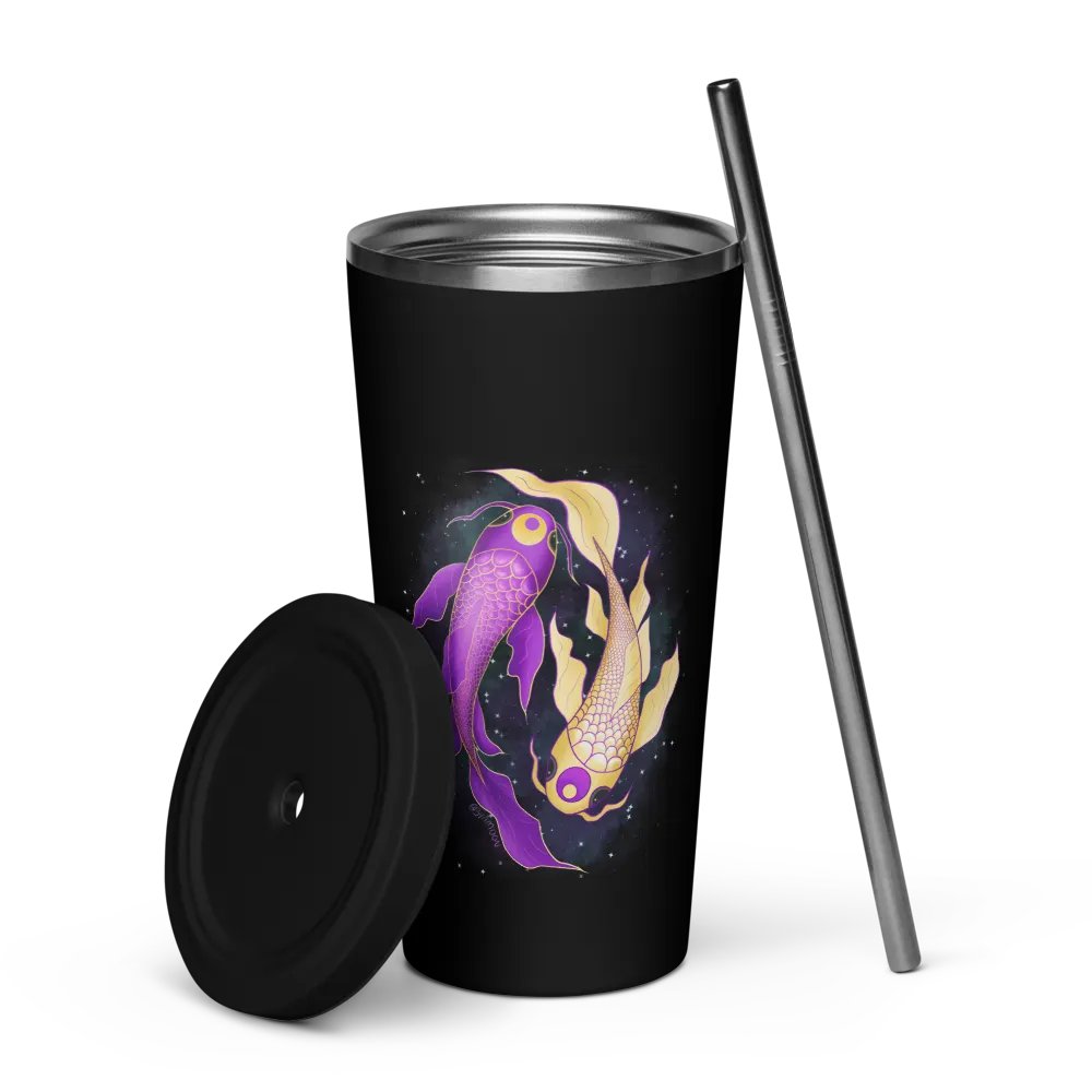 Moonie Koi Tumbler with Straw product image (52)