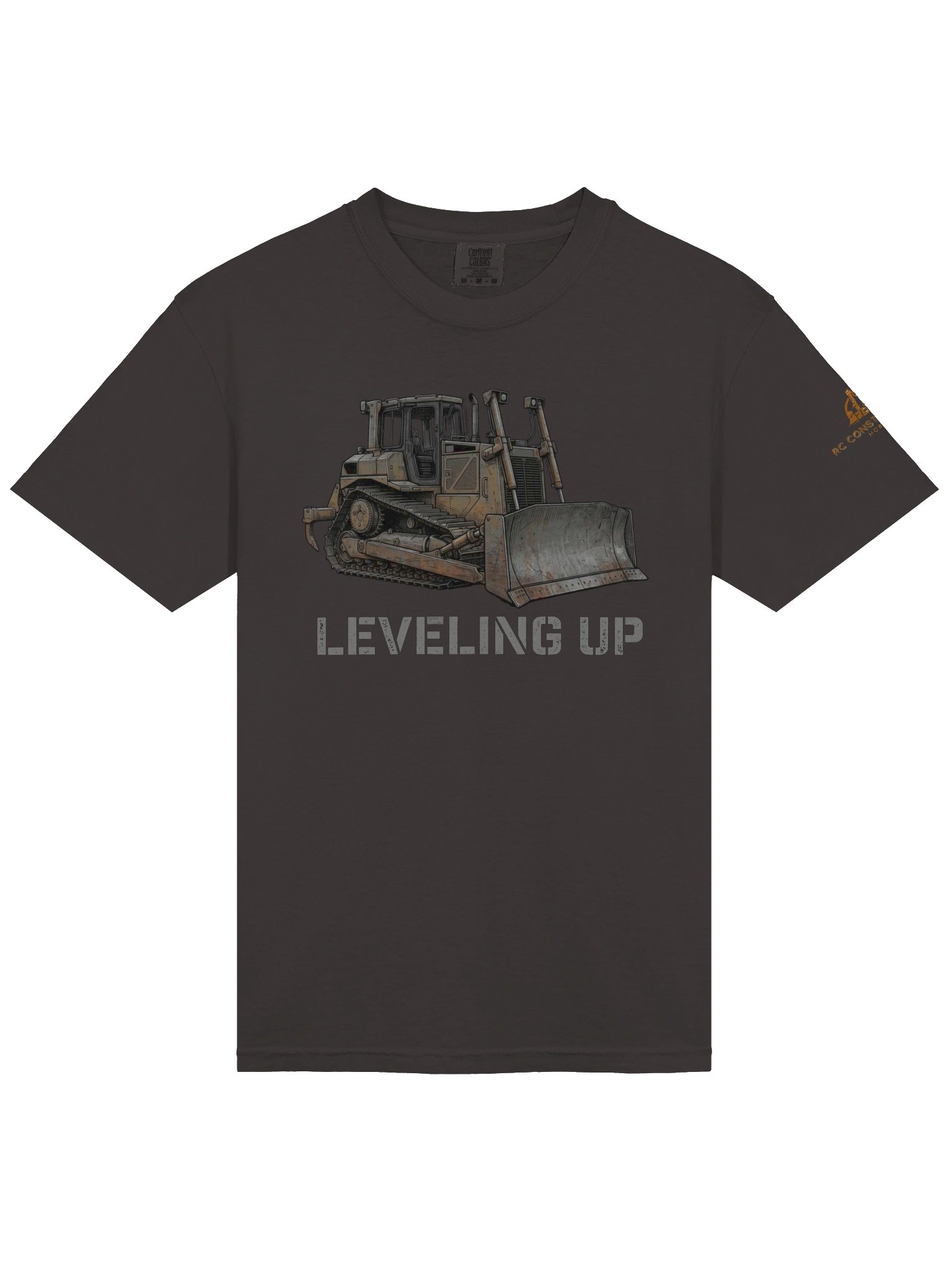 Leveling Up Bulldozer Heavyweight Tee product image (19)