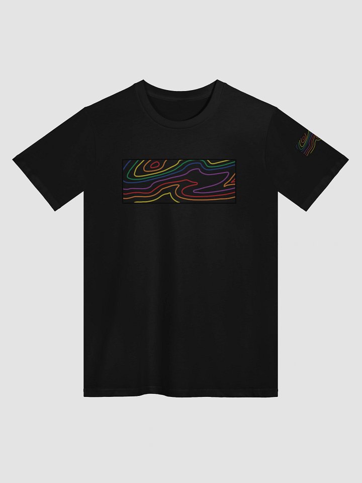 Topographic Pride shirt product image (1)