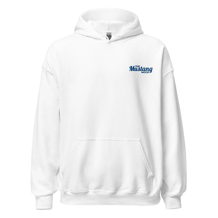 The Mustang Mood Classic Hoodie (White) product image (1)