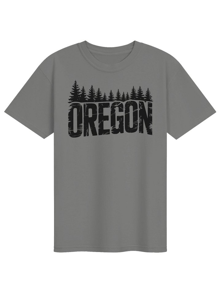 Oregon Pine Forest T-Shirt | Vintage Pacific Northwest State Pride Tee product image (1)