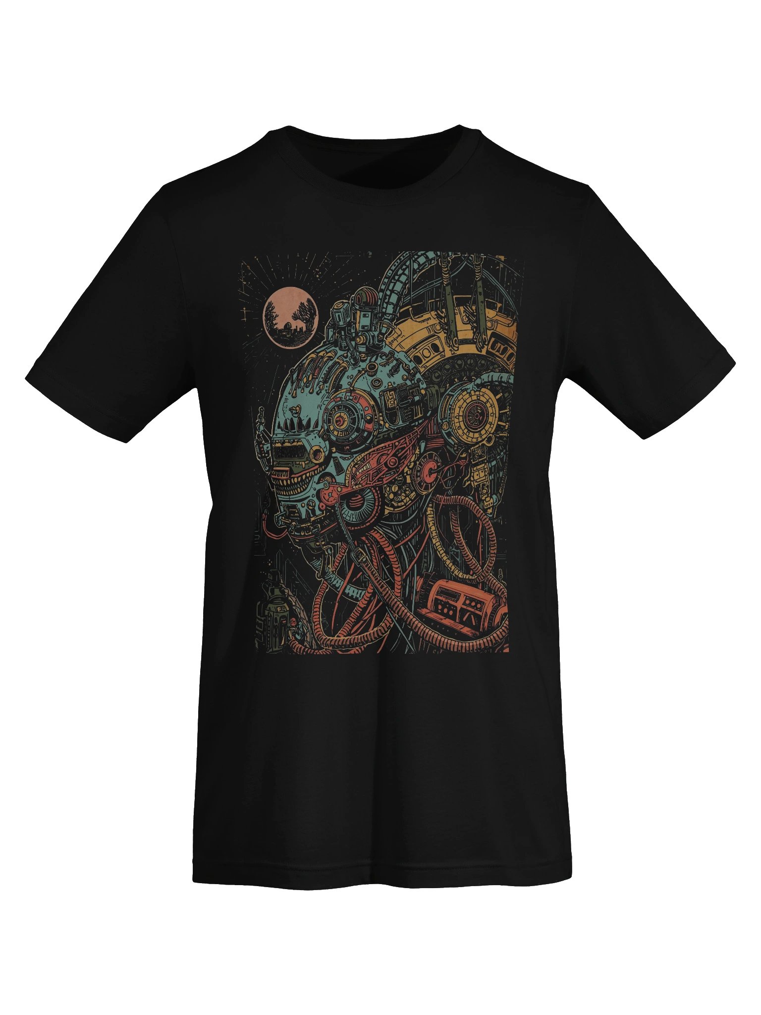 Mecha Monster Lightweight T-Shirt product image (4)