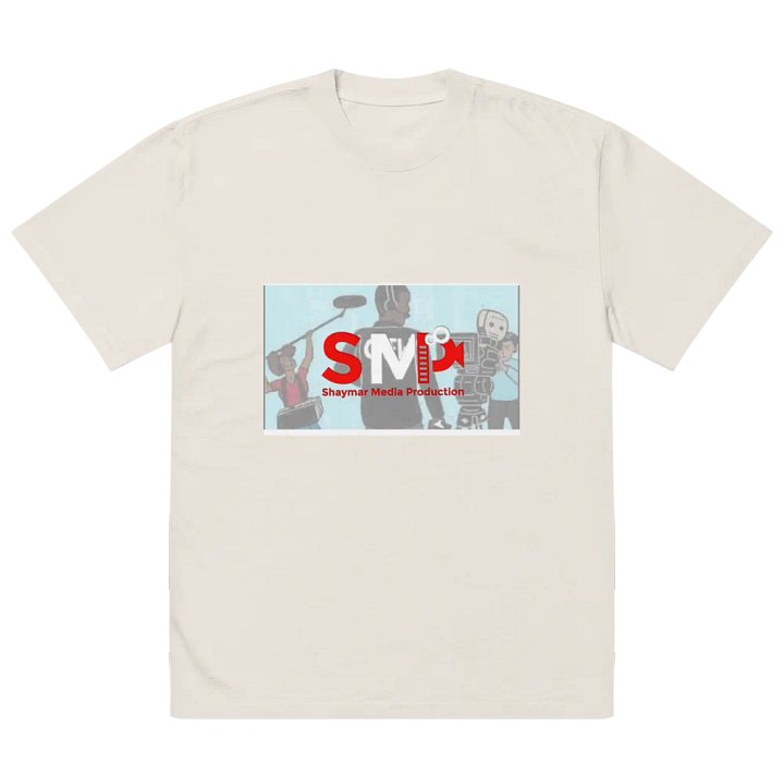SMP Retro Media Production Oversized T-Shirt product image (2)