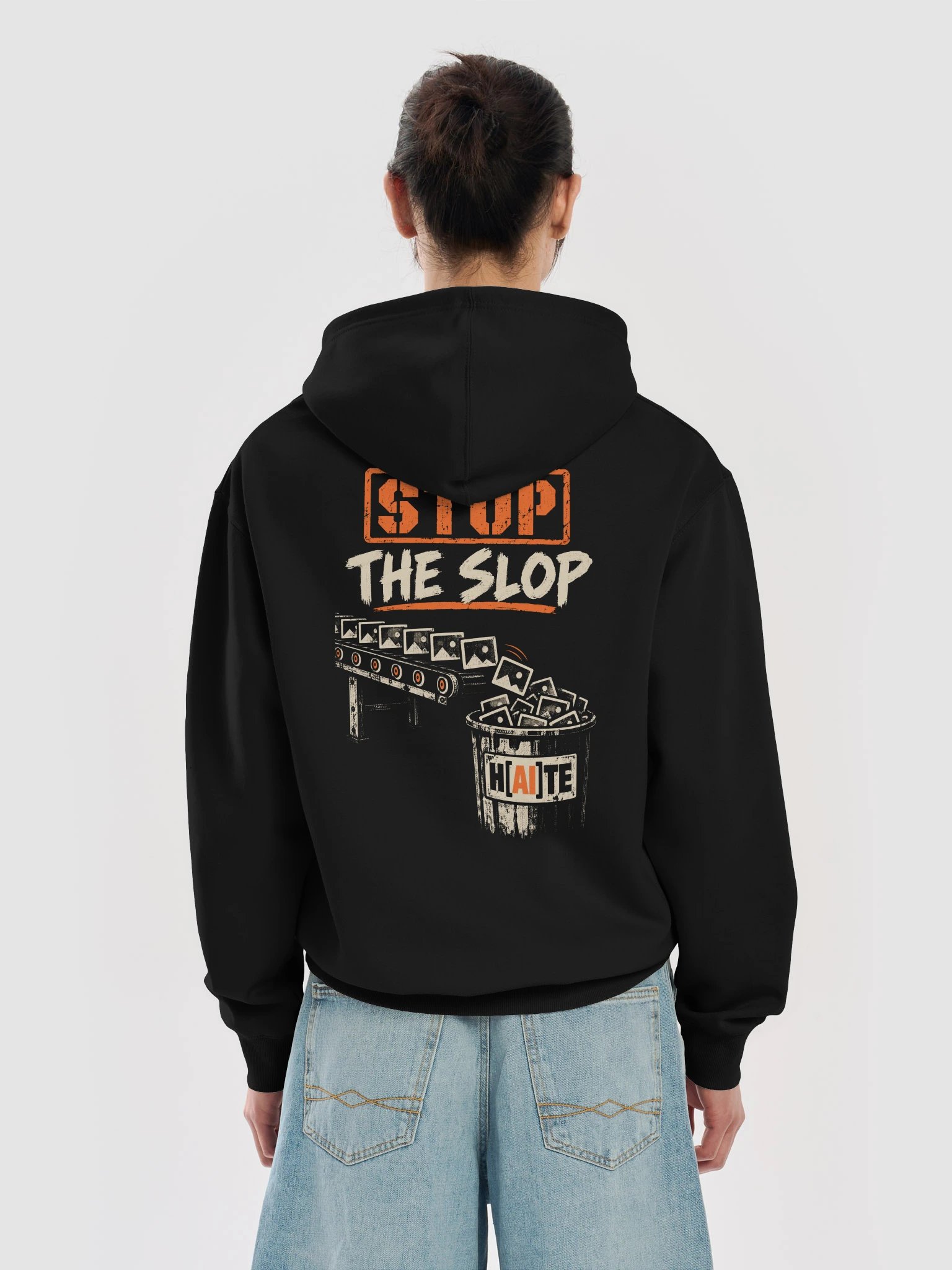 Stop the Slop: Trash Conveyor | Box Hoodie product image (21)