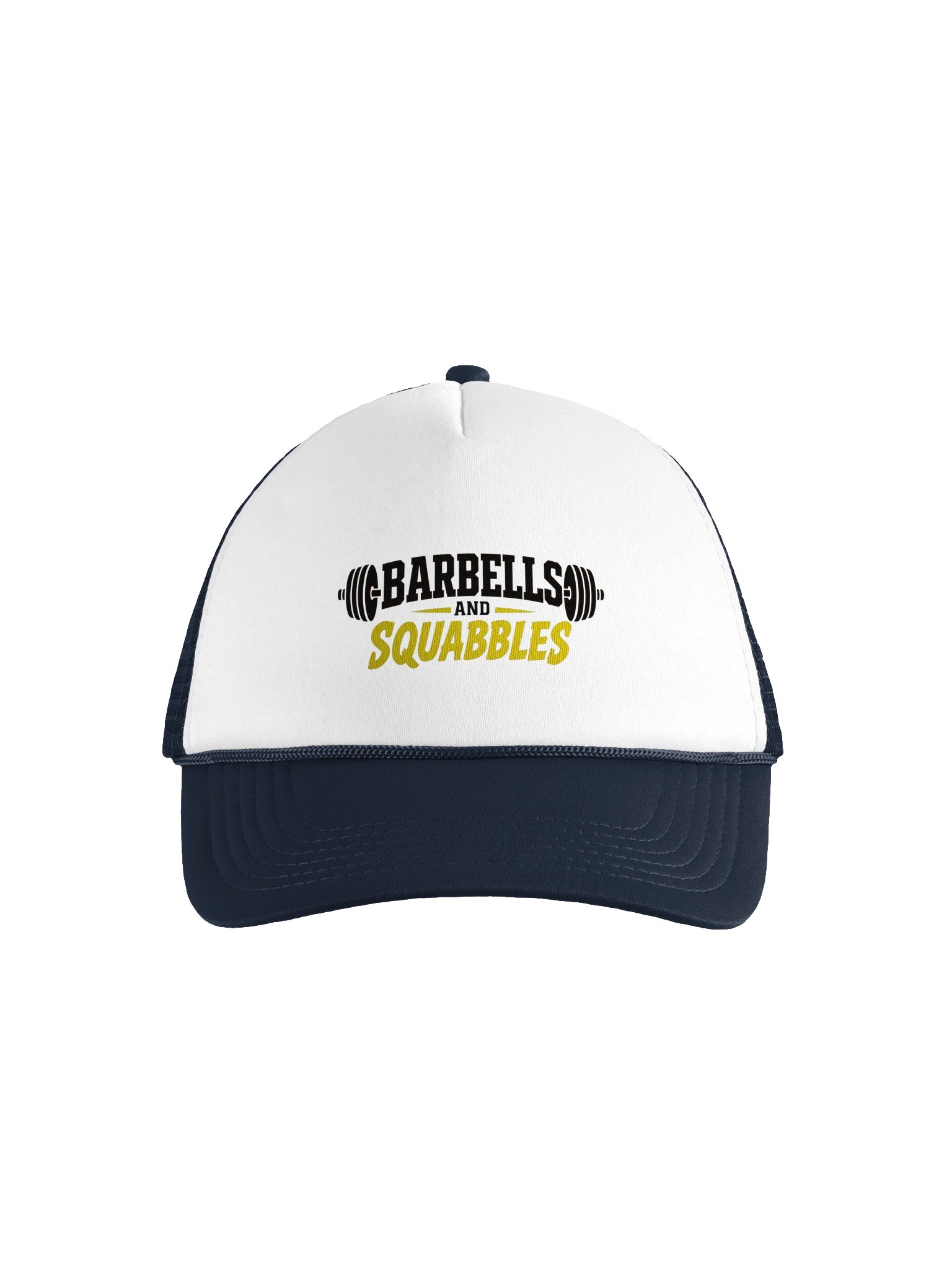 Barbells & Squabbles Foam Trucker Hat product image (2)