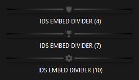 Fading Away Embed Divider Bars product image (3)