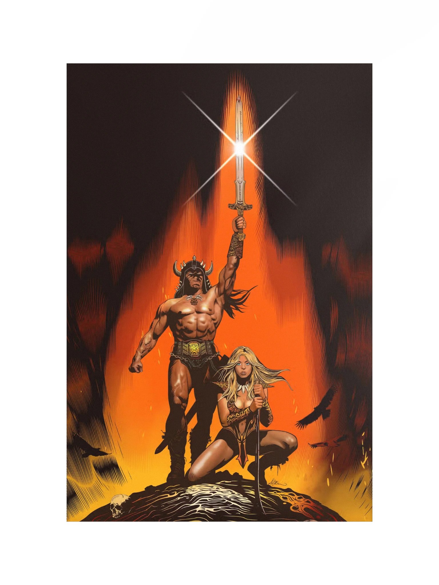 The Cimmerian - A Conan the Barbarian Movie Poster Homage product image (1)