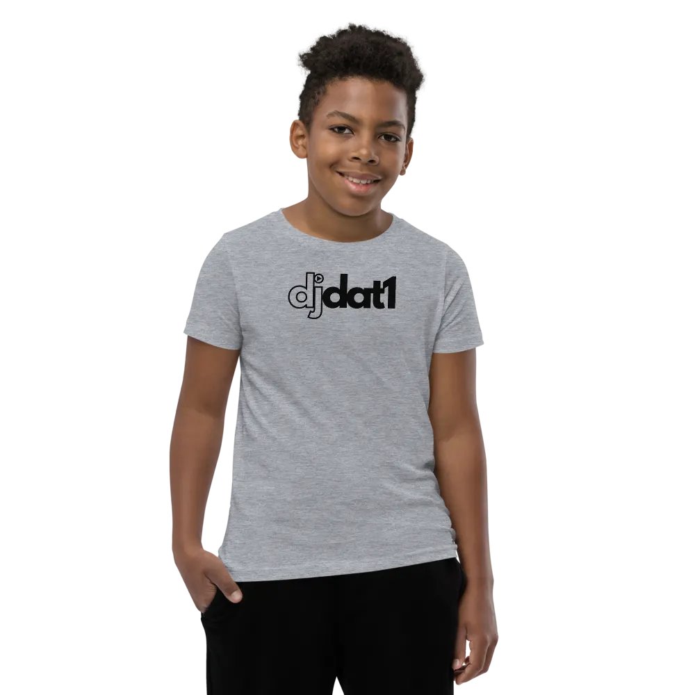 [DJDAT1] Youth T-Shirt (black logo) product image (66)