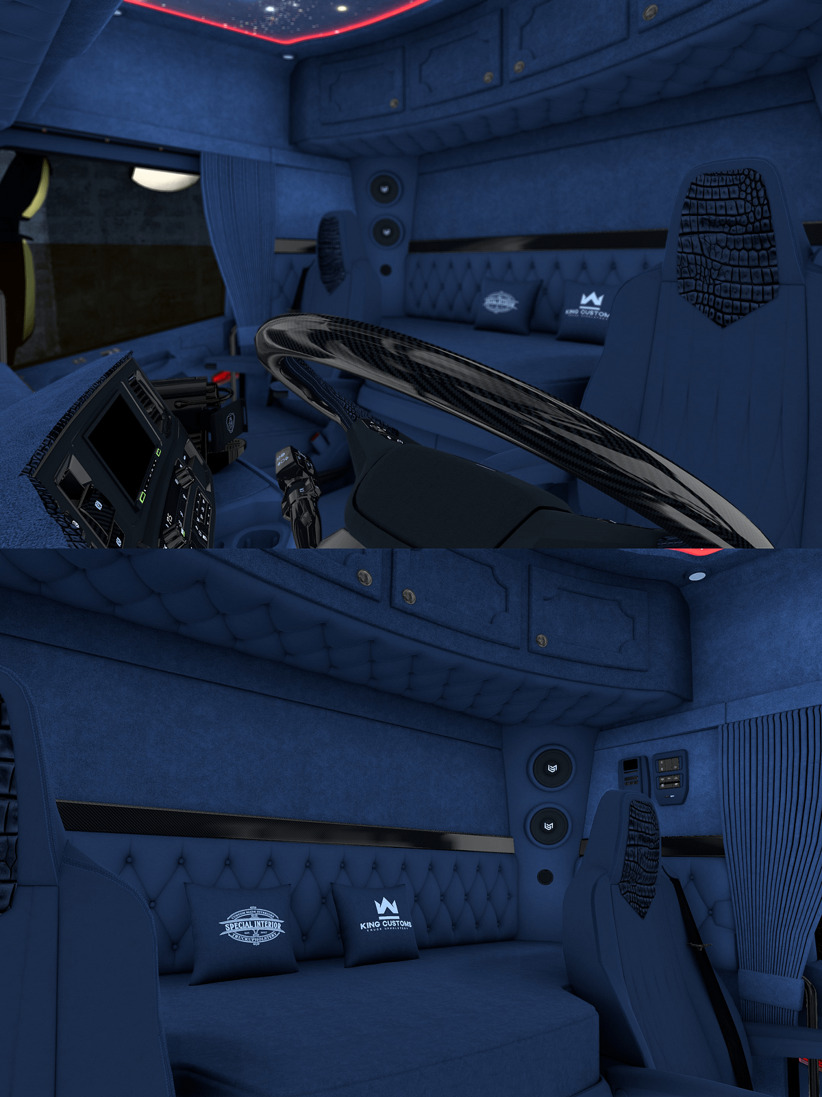 Geelhoed R&S Interior Normal Cabin | KingCustoms