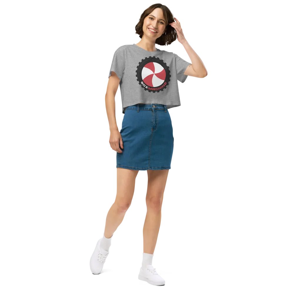 Sox Machine Pinwheel Women's Crop Top product image (7)