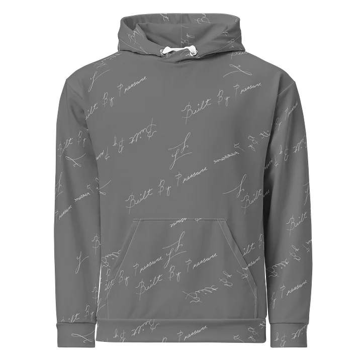 Built By Pressure Gun Metal Grey Hoodie product image (1)