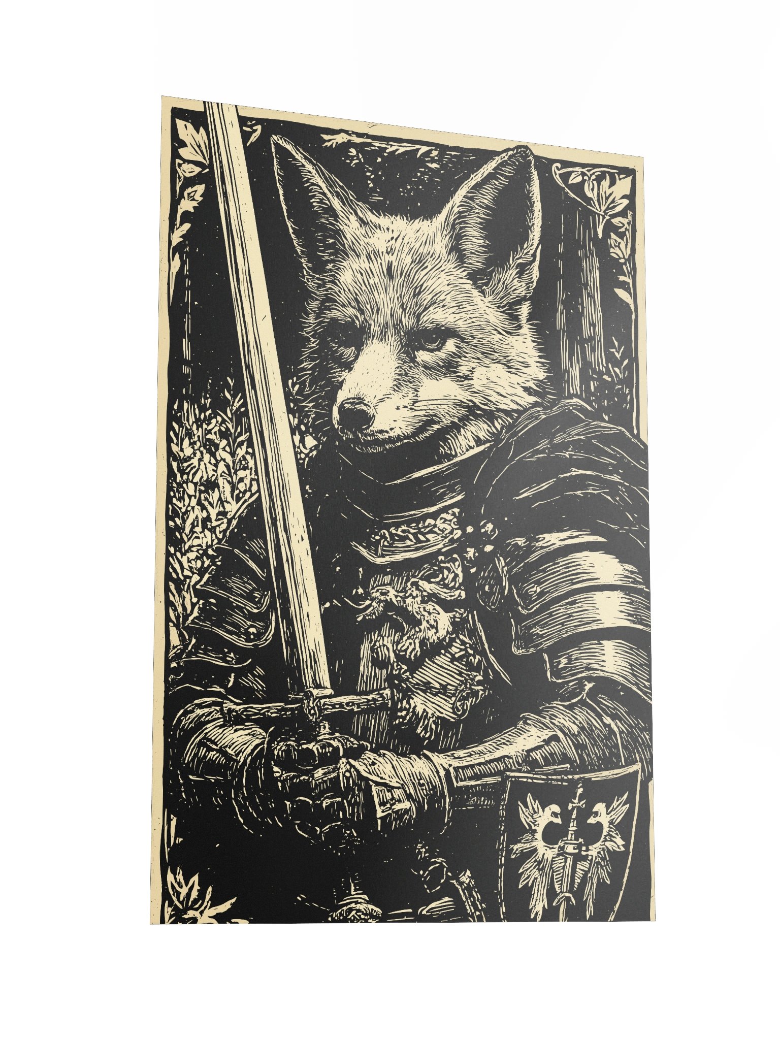 Fox Knight – Knighted Creatures Poster product image (3)