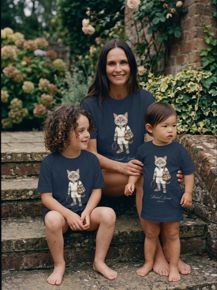 Kids tennis Saint Louie tshirt product image (2)