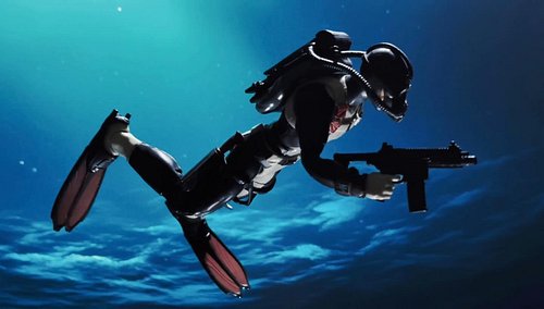 Testing an underwater scene for an upcoming Cinematic Diorama.

#gijoeclassified #gijoe #underwater