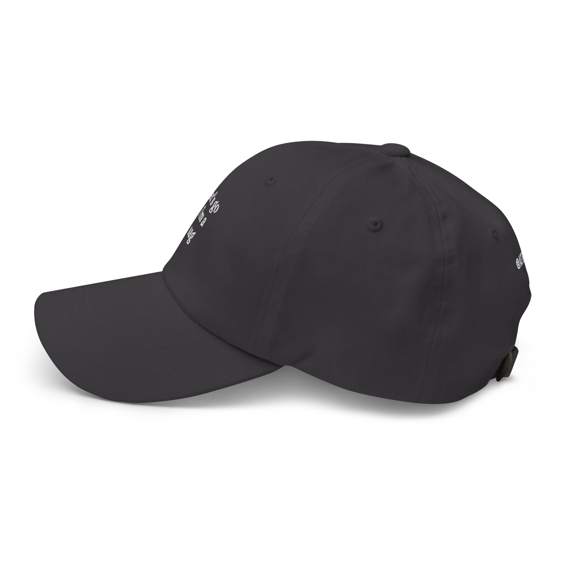 let's go sag embroidered cap product image (4)