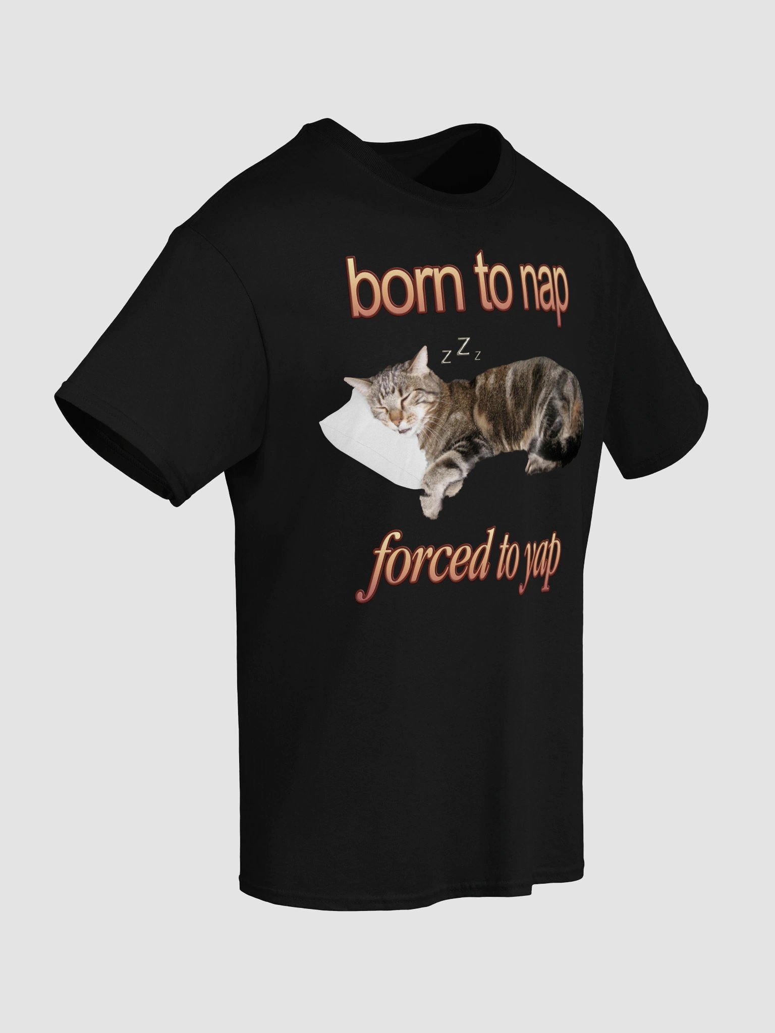 Born to Nap Forced to Yap - Cat T-shirt product image (86)
