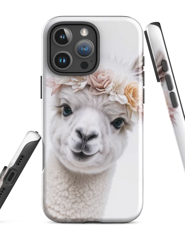 Alpaca Bloom Tough Case for iPhone® product image (1)