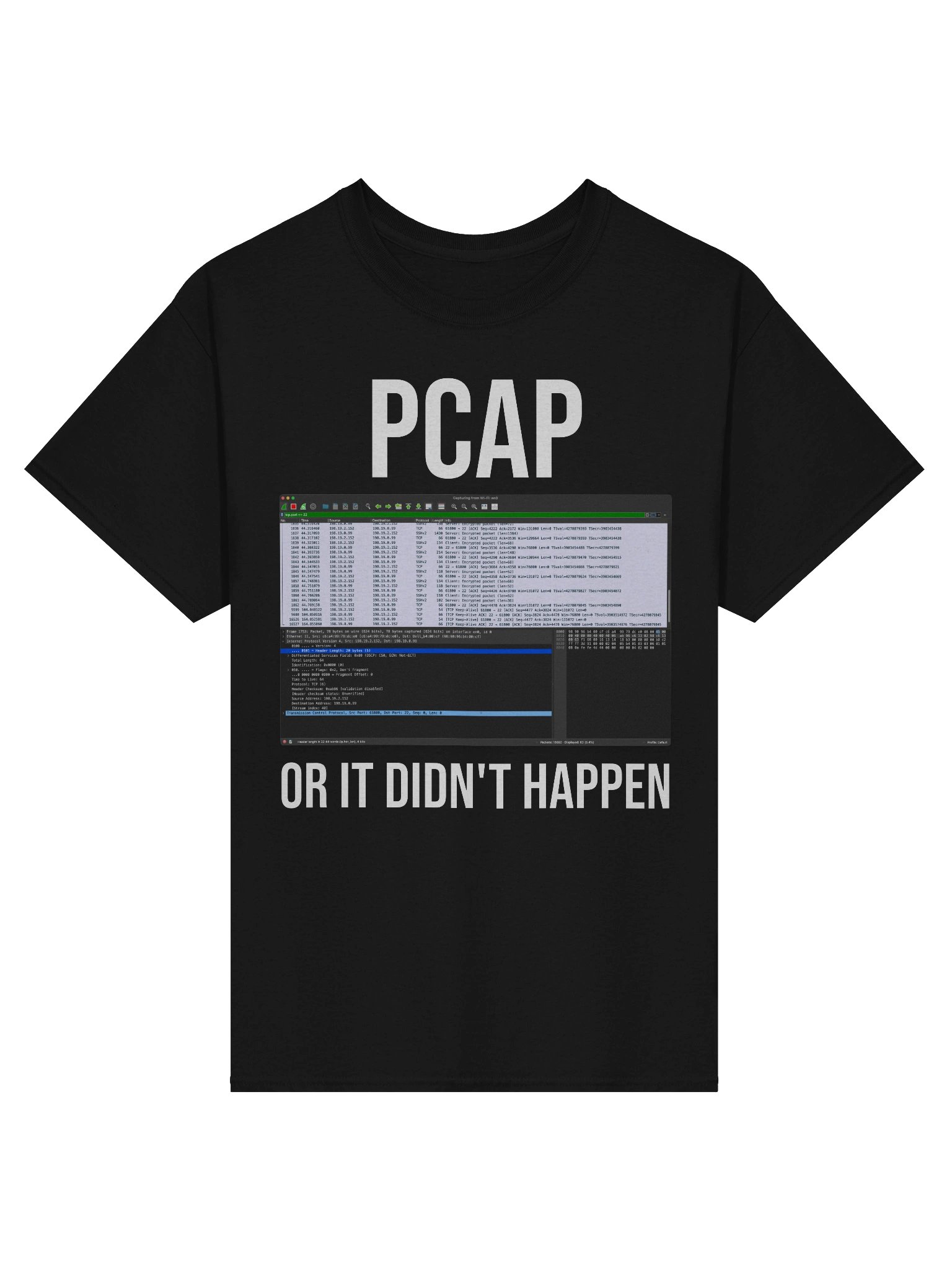 PCAP OR IT DIDN'T HAPPEN product image (3)