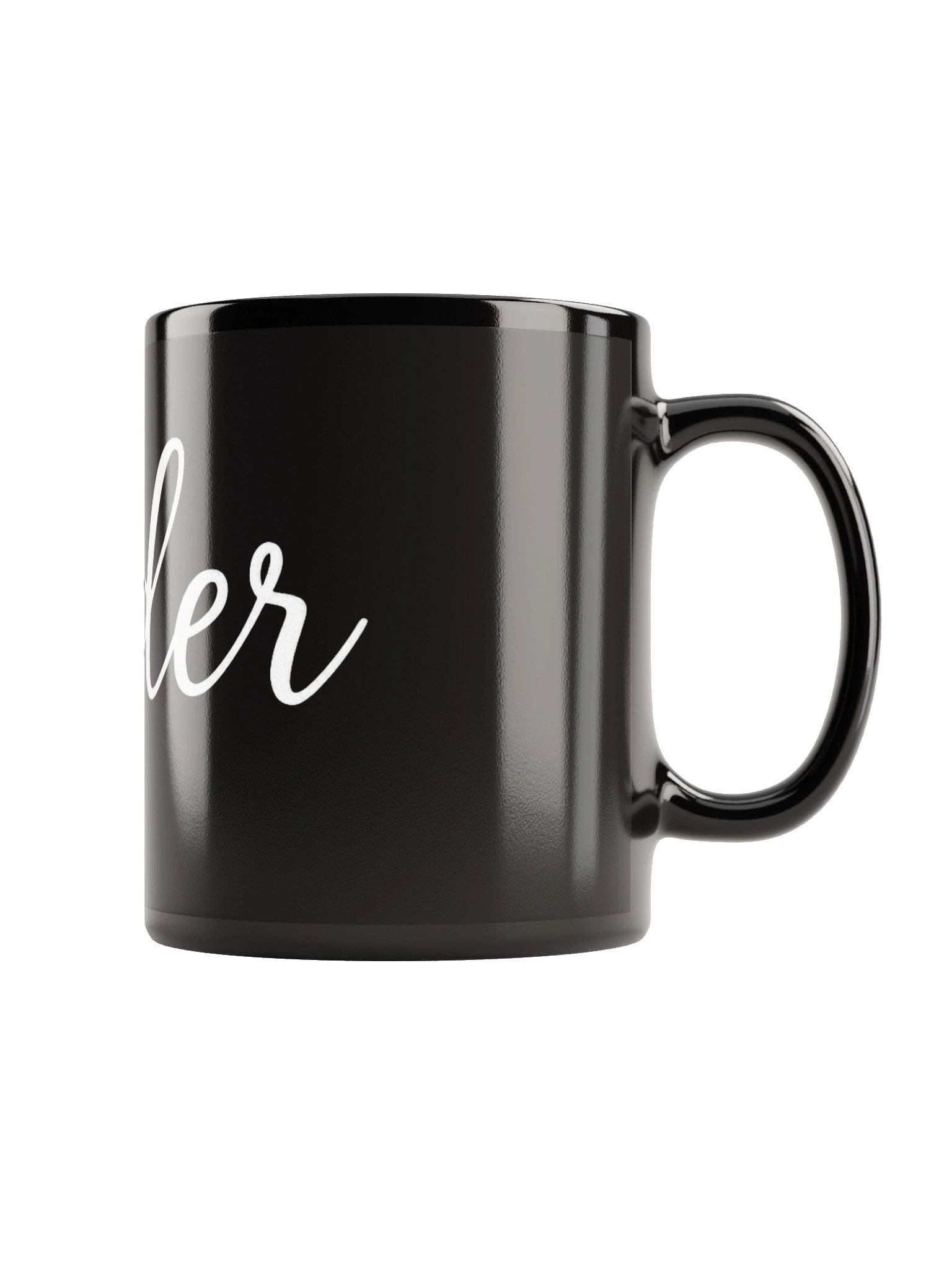 One-Word Mug Black: reader product image (1)