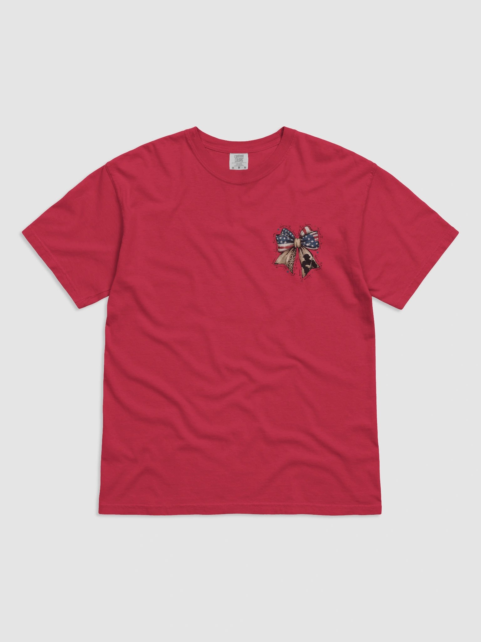Patriotic Soldier Bow T-Shirt product image (10)
