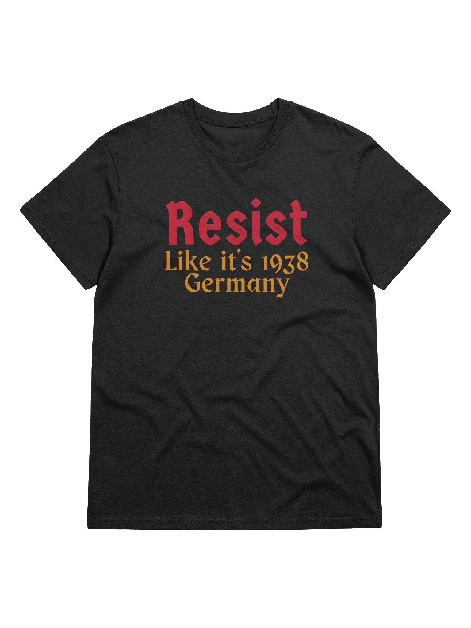 Resist Like it's 1938 Germany Organic Cotton Tee product image (2)