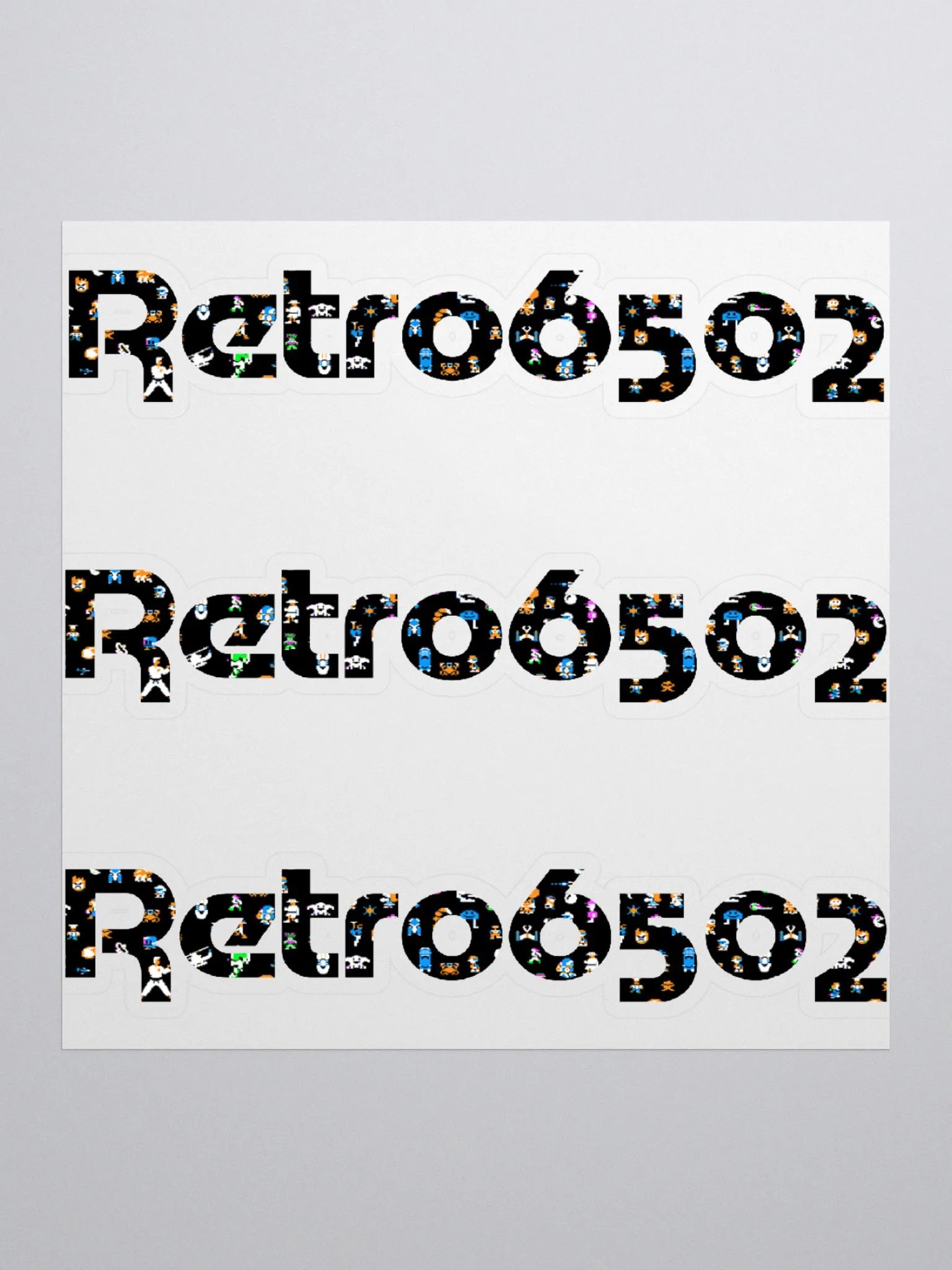 Retro6502 Stickers product image (1)