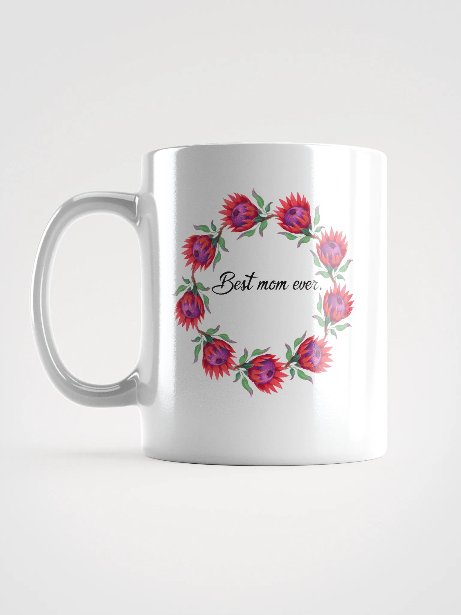 Best mom Floral Wreath Mug product image (17)