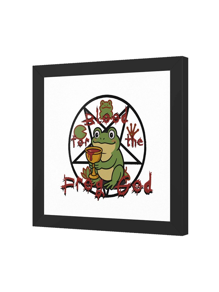 Blood For the Frog God Poster product image (2)